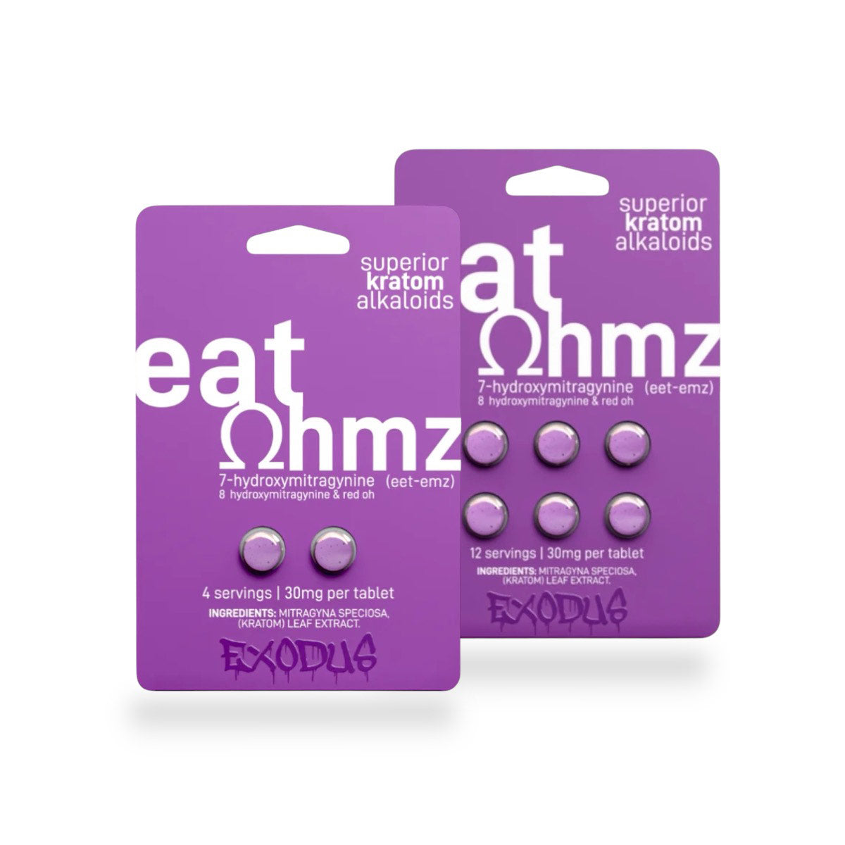 Eat Ohmz 7 Hydroxy Kratom Tablets