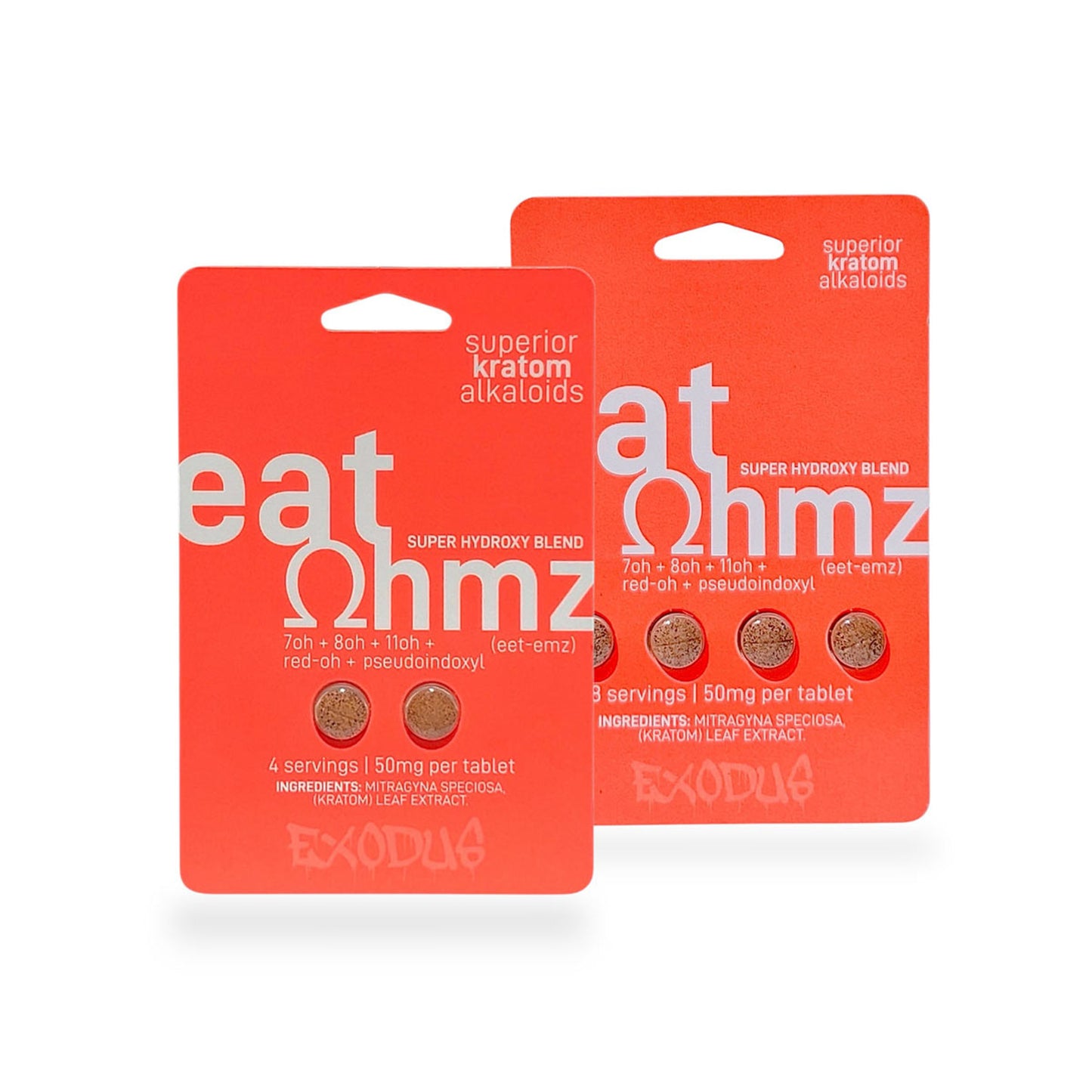 Eat Ohmz 7 Hydroxy Kratom Tablets