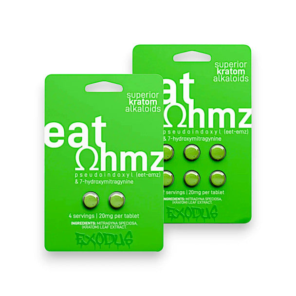 Eat Ohmz 7 Hydroxy Kratom Tablets