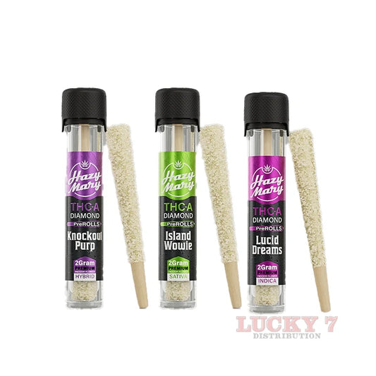 HAZY MARY PRE-ROLL THCA DIAMOND 2G