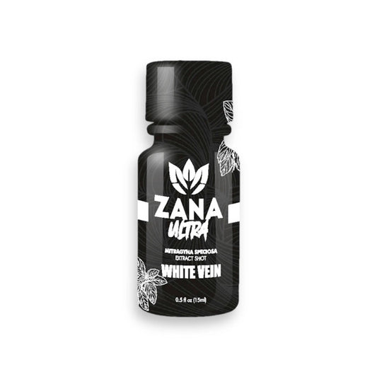 ZANA Premium Ultra White Vein Alkaloids Extract Shots for Improving Energy & Mood